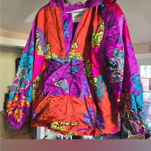 Obermeyer Purple and Orange Jacket